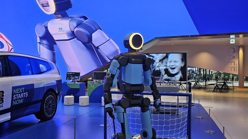 Boston Dynamics Atlas humanoid robot — physical AI founders bet on equity in the robotics wave
