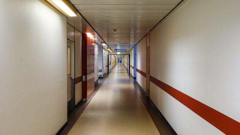 Hospital corridor — the healthcare customers behind Charlie Mills' Medline fortune