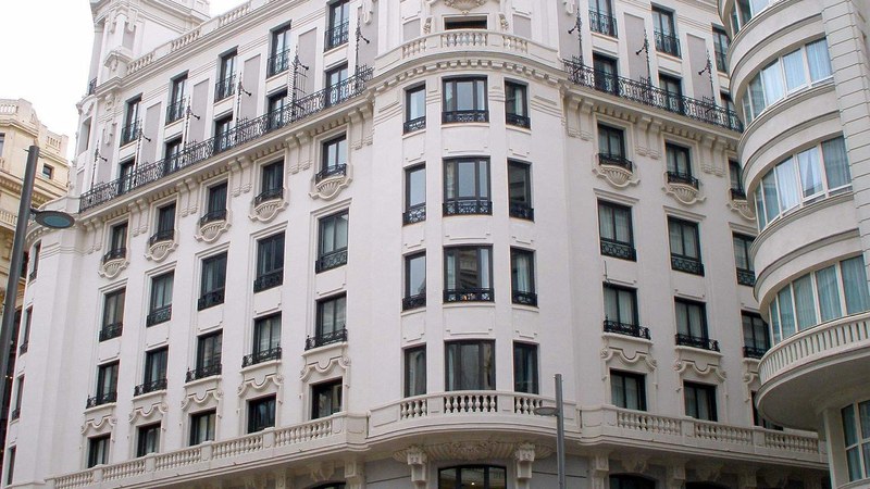 Pestana CR7 hotel on Gran Via in Madrid