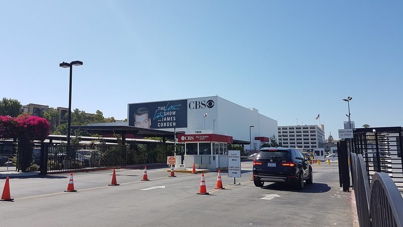 CBS Television City building in Los Angeles
