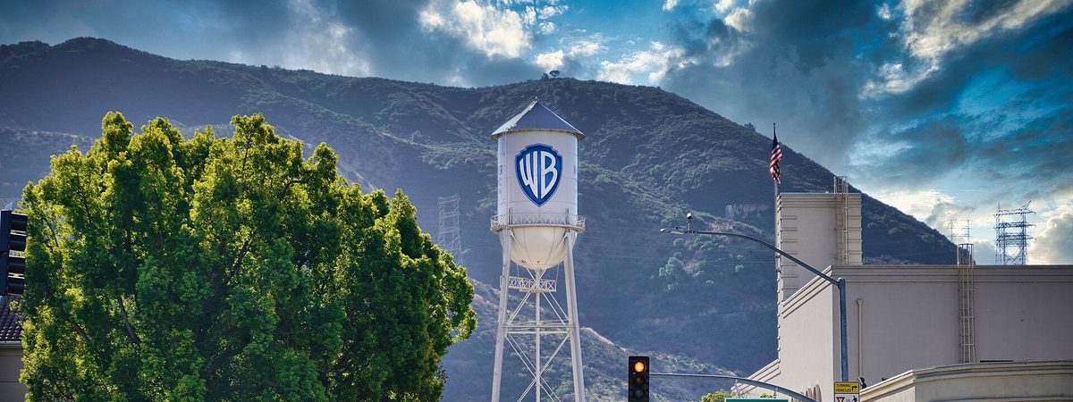 Studio buildings on the Warner Bros. lot in Burbank