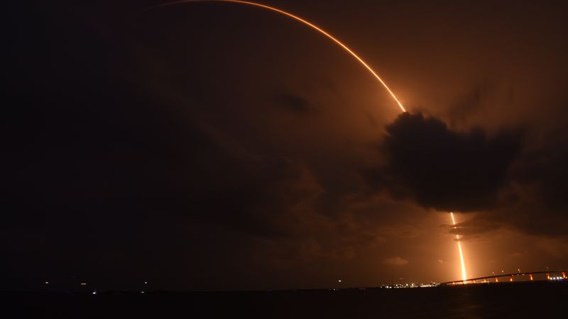 SpaceX Falcon 9 rocket launching — SpaceX is the largest piece of Musk's fortune