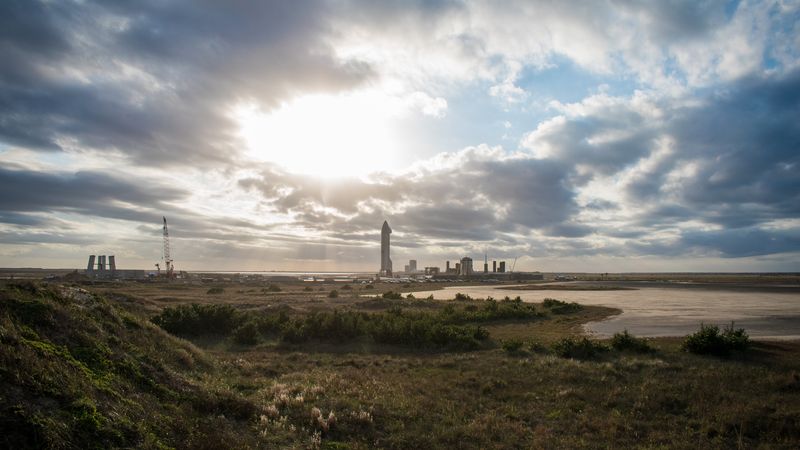 SpaceX Starship on the launch pad — the company's next-generation rocket