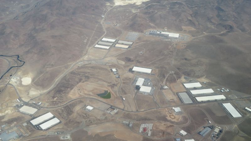 Tesla Gigafactory — scaling production is key to the compensation milestones