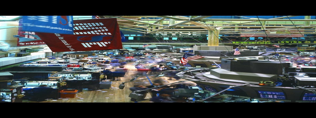 New York Stock Exchange trading floor — Adam Foroughi started as a derivatives trader before founding AppLovin