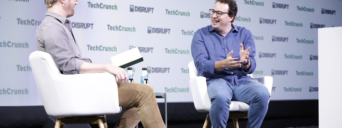Dario Amodei at TechCrunch Disrupt 2023
