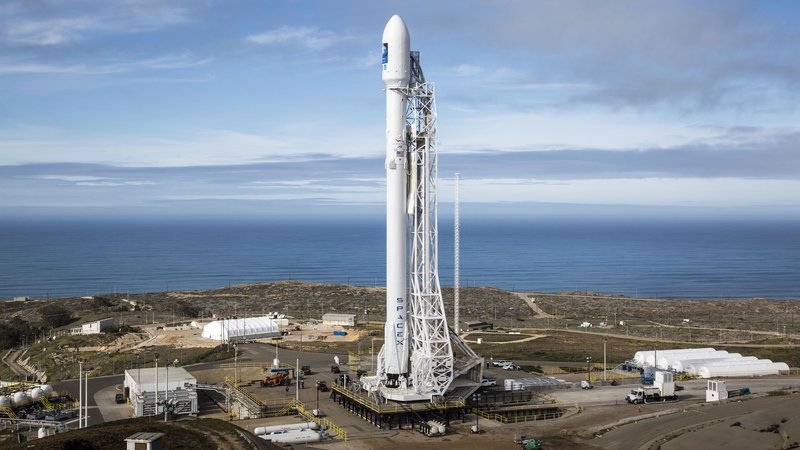 SpaceX Falcon 9 at Vandenberg Air Force Base — Dunleavy's Apandion backed SpaceX before its IPO