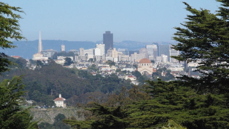 San Francisco Financial District — the Bay Area fintech hub where Cagney built SoFi and Figure