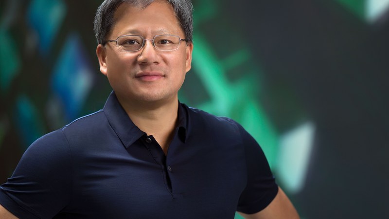Headshot of Jensen Huang, co-founder and CEO of Nvidia
