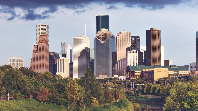 Houston, Texas skyline during the day