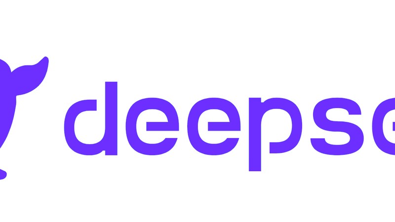 DeepSeek branding — the open-source challenger to Anthropic's closed models