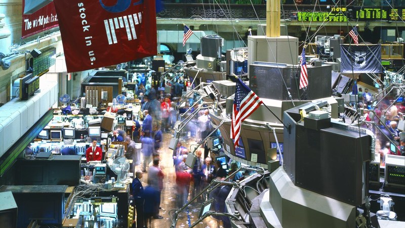 The New York Stock Exchange trading floor — Figure's September 2025 IPO set Cagney's compensation in equity, not cash