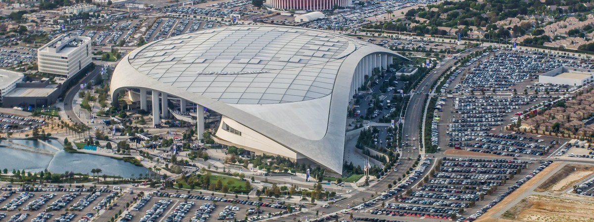 SoFi Stadium — the company Cagney founded and Noto now runs