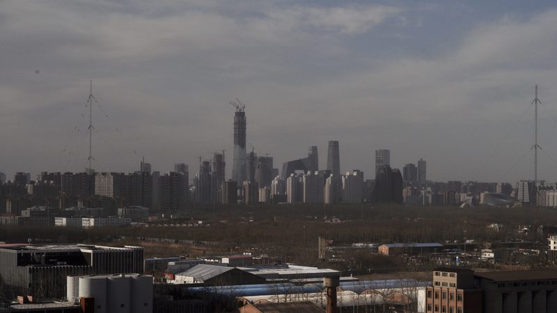 Chaoyang district skyline in Beijing, home to ByteDance and China's tech giants